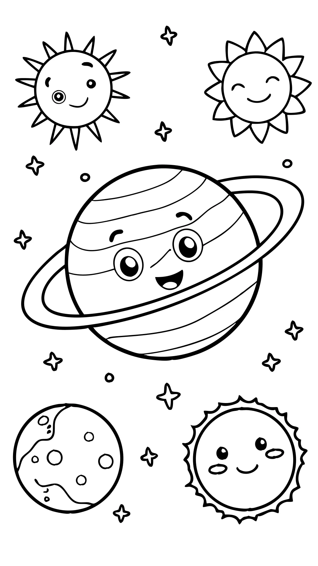 solar system coloring pages printable pdf free download